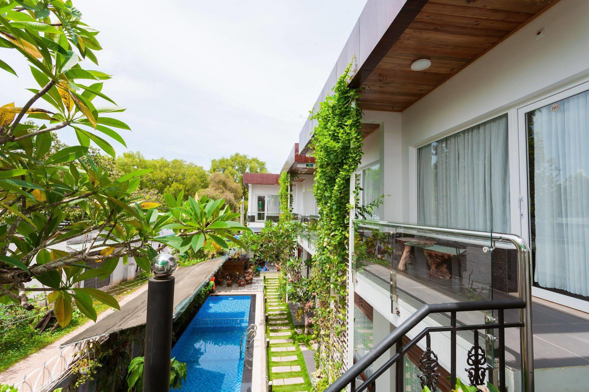 Hotel Blue Dragon Duong Dong  Екстер'єр фото